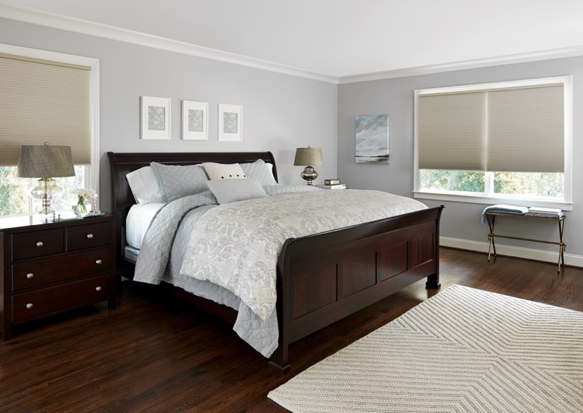 Salt Lake City blackout shades bedroom